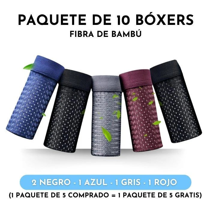 Boxers de Bambú 15 UNIDADES