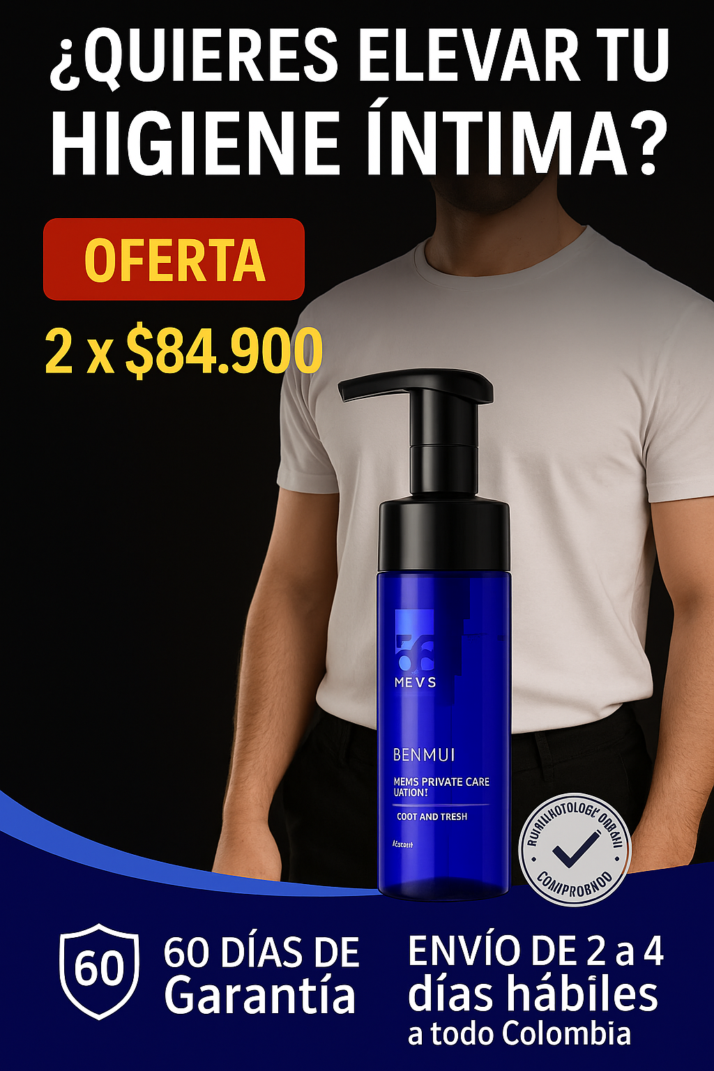 DERMOX MEN™ Cuidado dermatológico para tu zona más íntima X2🫧