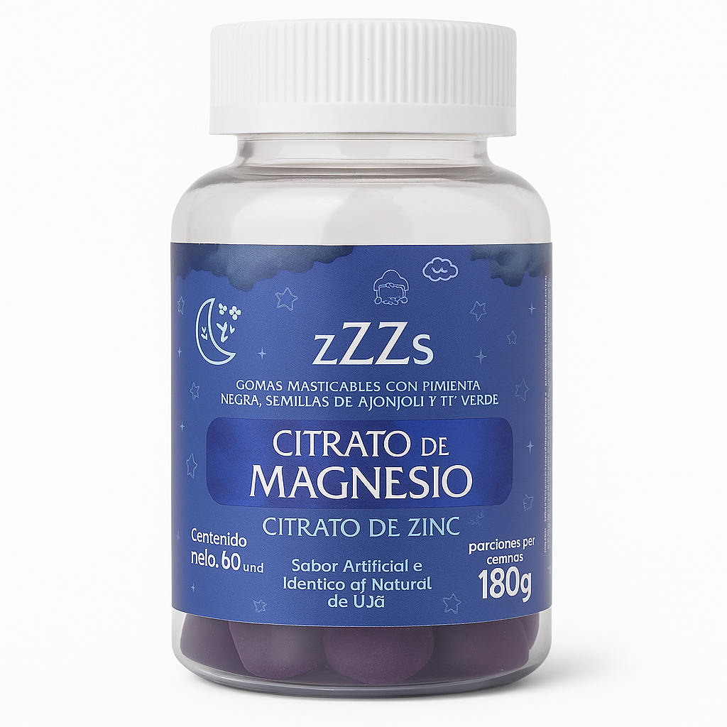 Citrato de magnesio + Zinc ||descanso y energía renovada
