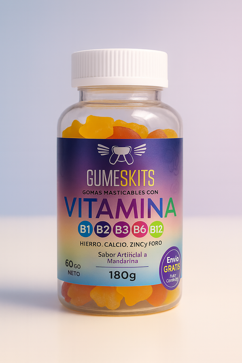 Gumeskits: Gomitas vitaminicas || Hierro, Zinc, Calcio, Fosforo